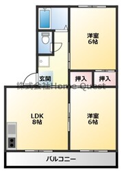 シャルル久宝寺の物件間取画像